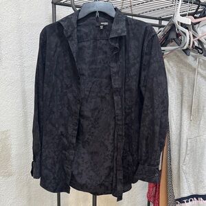 Murano Black Floral Women's Blazer